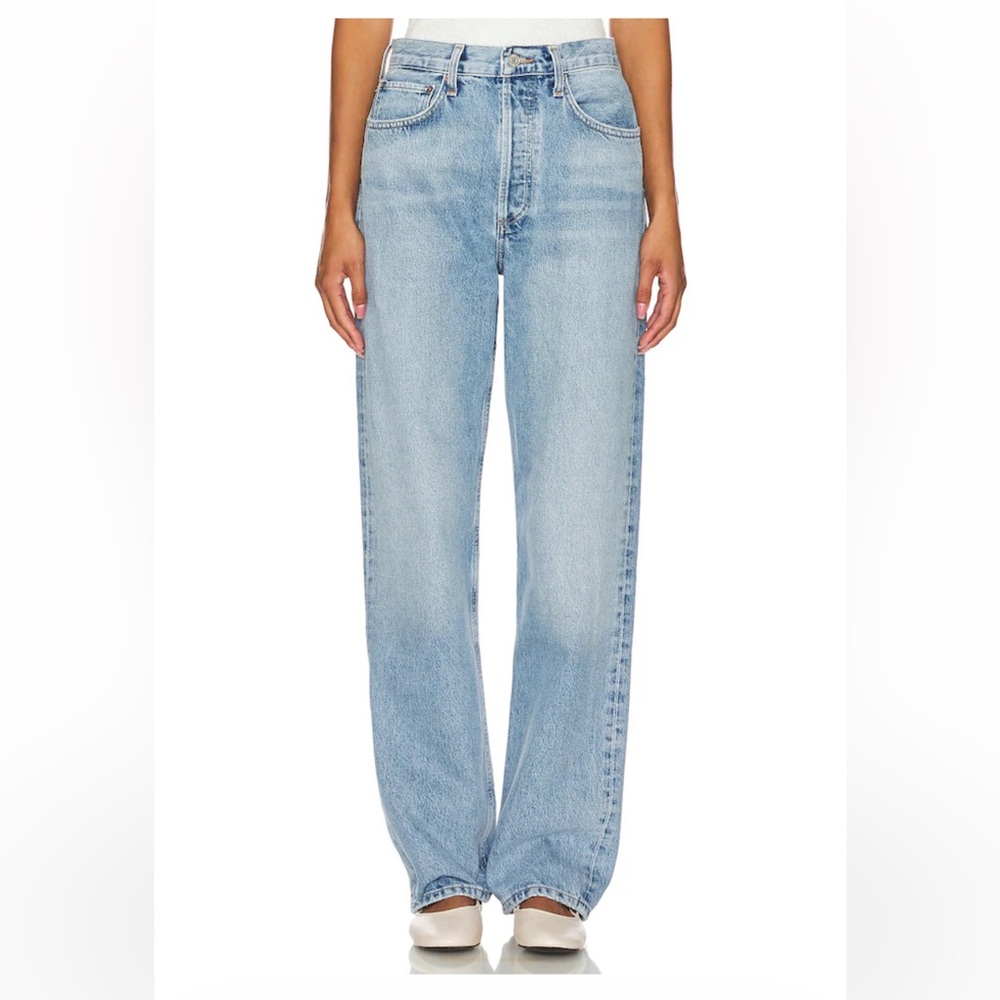 Agolde Kelly High Rise Relaxed Straight Jeans